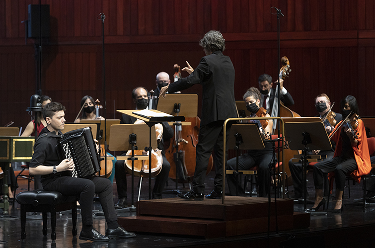 João Barradas, Pedro Neves, Orquestra Metropolitana de Lisboa · © Jorge Carmona