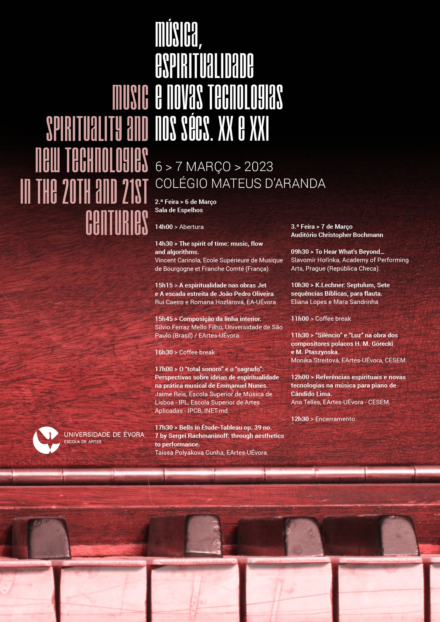 Música – Espiritualidade - cartaz