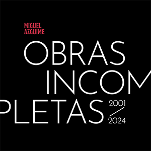 Capa · Obras Incompletas